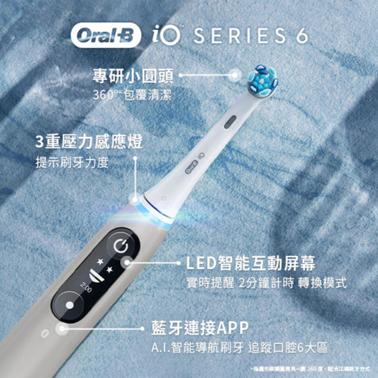 Oral-B Braun iO 6 - Grey Opal