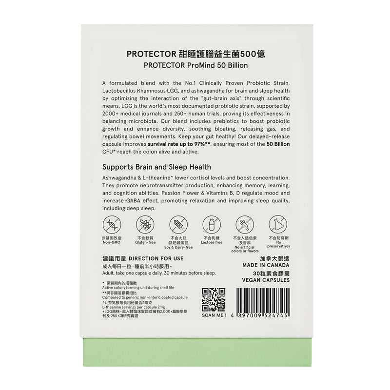Protector ProMind 50 Billion (Vegan Capsules) 30pcs