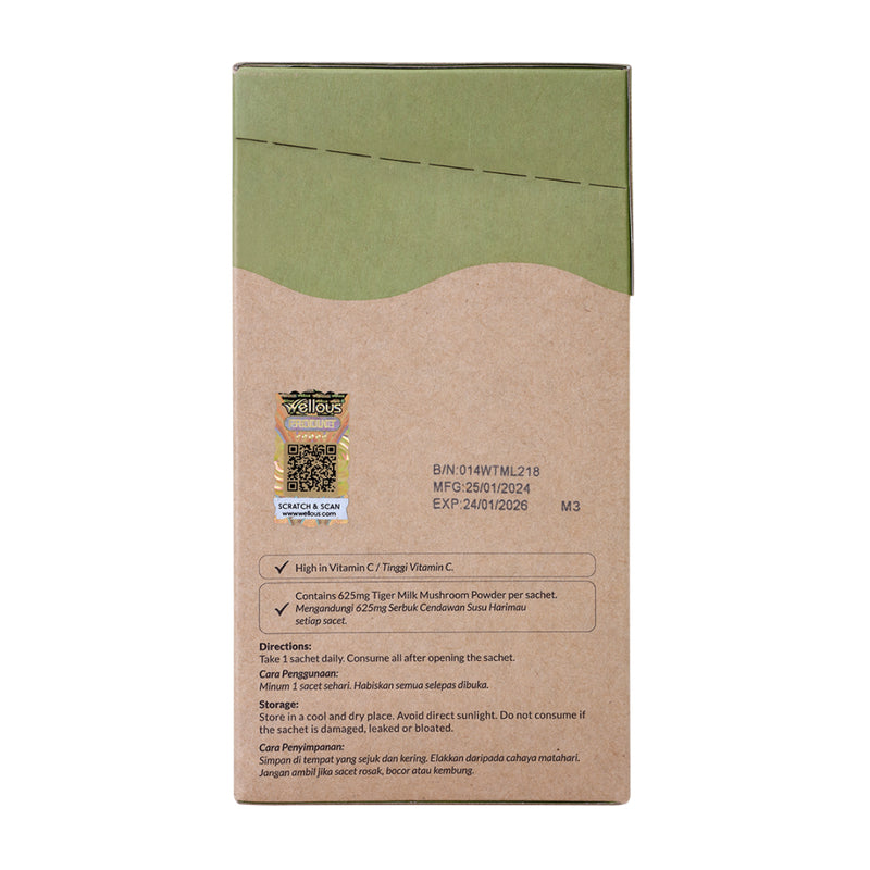 tigrox Tiger Milk King 20ml x 20 Sachets