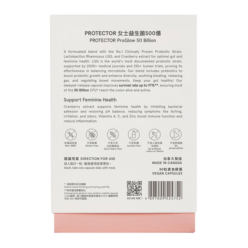 Protector ProGlow 50 Billion (Vegan Capsules) 30pcs