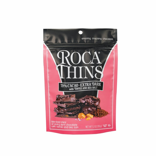 Almond Roca Thins Extra Dark 150g