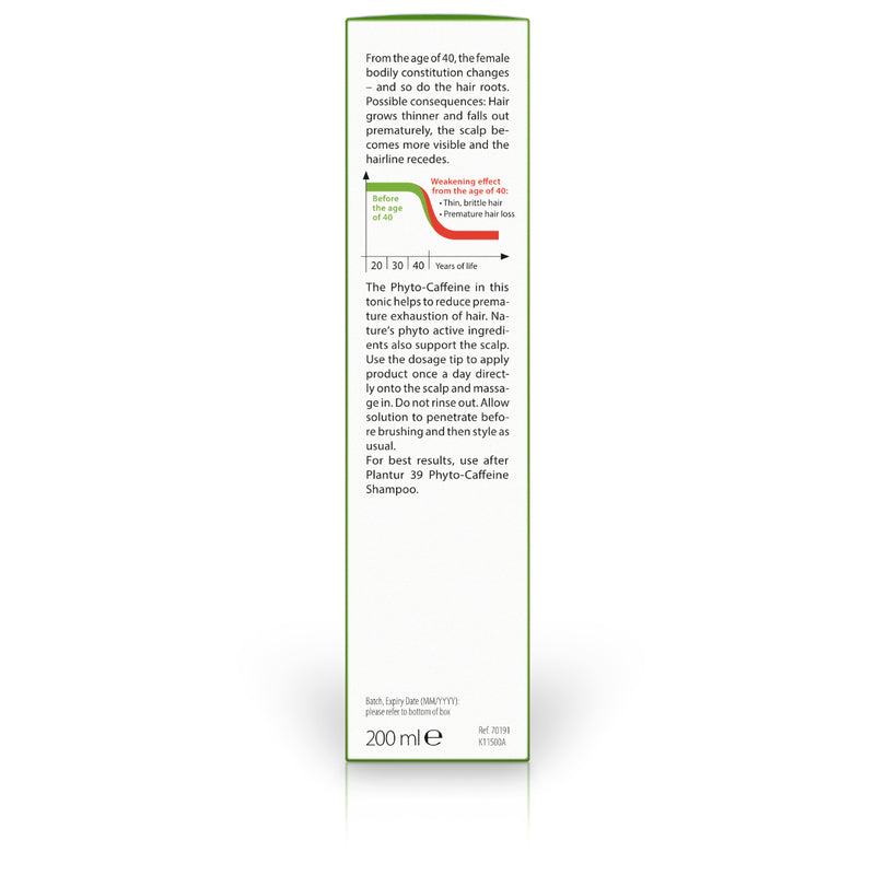 Plantur 39 Phyto-Caffeine Tonic 200ml