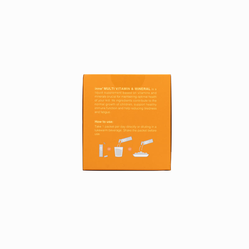 Inne Liquid Multi Vitamin & Mineral (Orange Juice Flavor) 30pcs