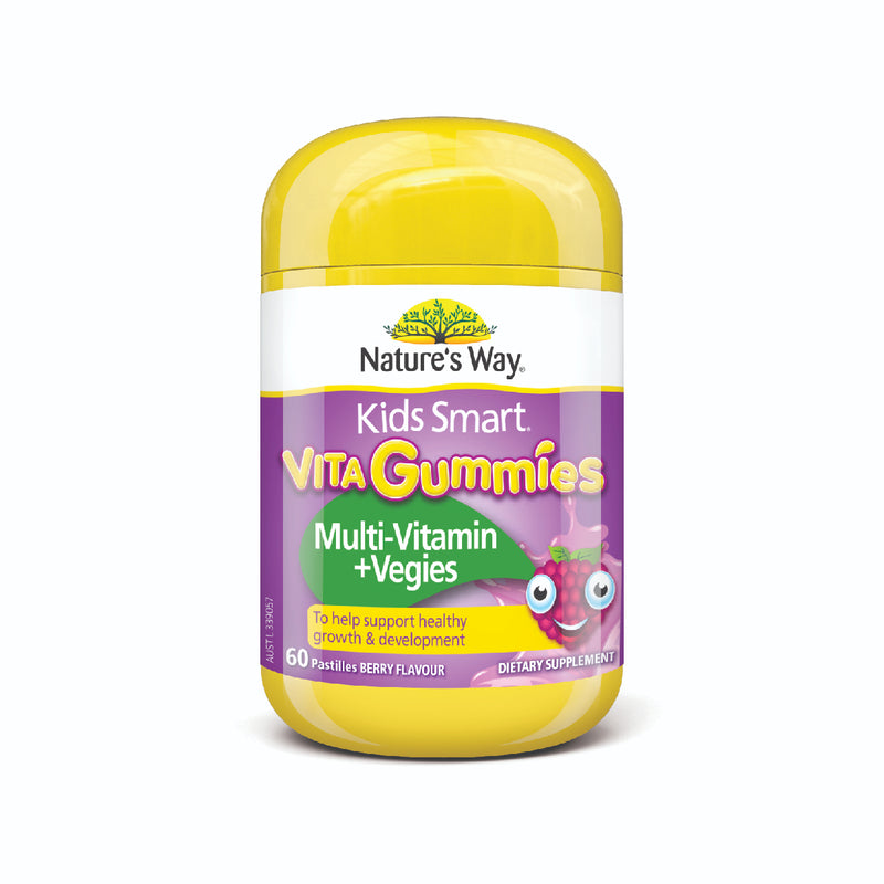 Nature's WayKids Smart Vita Gummies Multi-Vitamin + Vegies 60pcs