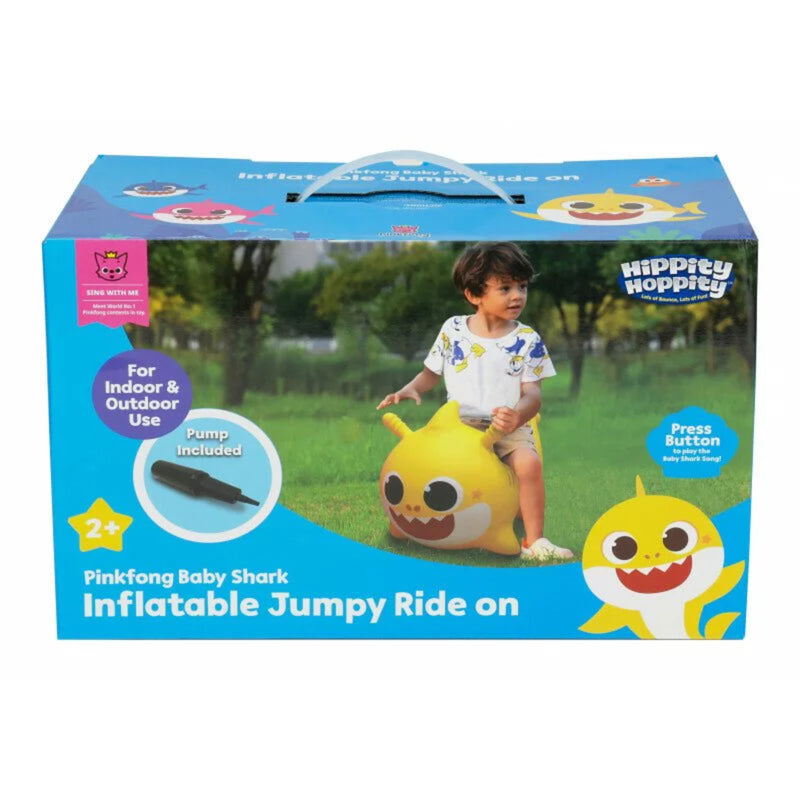 Pinkfong Baby Shark Jumpy Daddy Shark with Music (Blue) 1pc