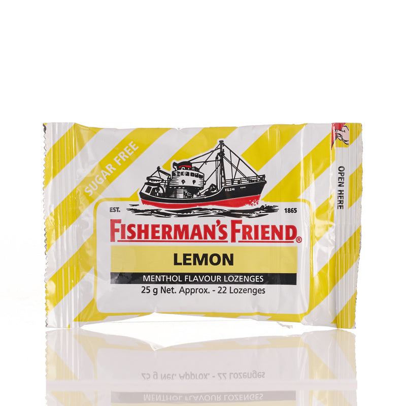 Fisherman's Friend Sugar Free Refreshing Lemon Lozenges 25g