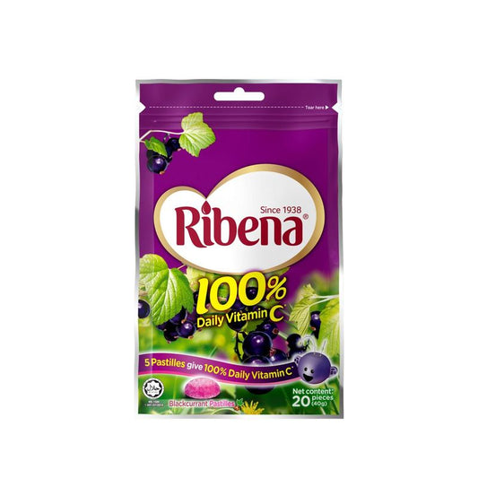 Ribena Blackcurrant Pastilles (Regular) 20pcs
