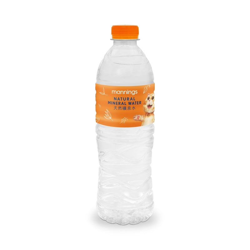 Mannings Natural Mineral Water 550ml