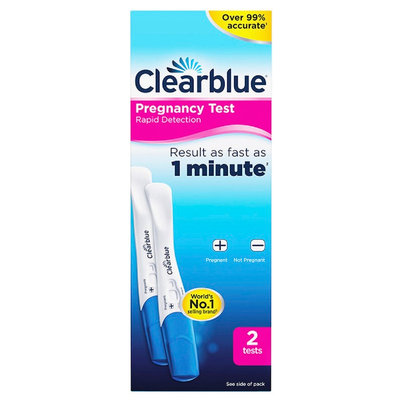 Clearblue Rapid Detection Pregnancy Test 2pcs