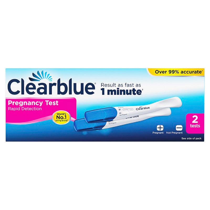 Clearblue Rapid Detection Pregnancy Test 2pcs