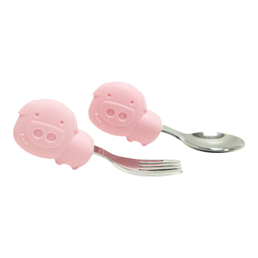 Marcus & Marcus Palm Grasp Spoon & Fork Set - Pokey 1 set
