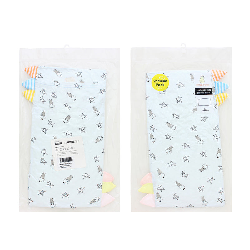 BaaBaaSheepz Bed Time Buddy Blue (Medium - 18 x 38cm) 1pc
