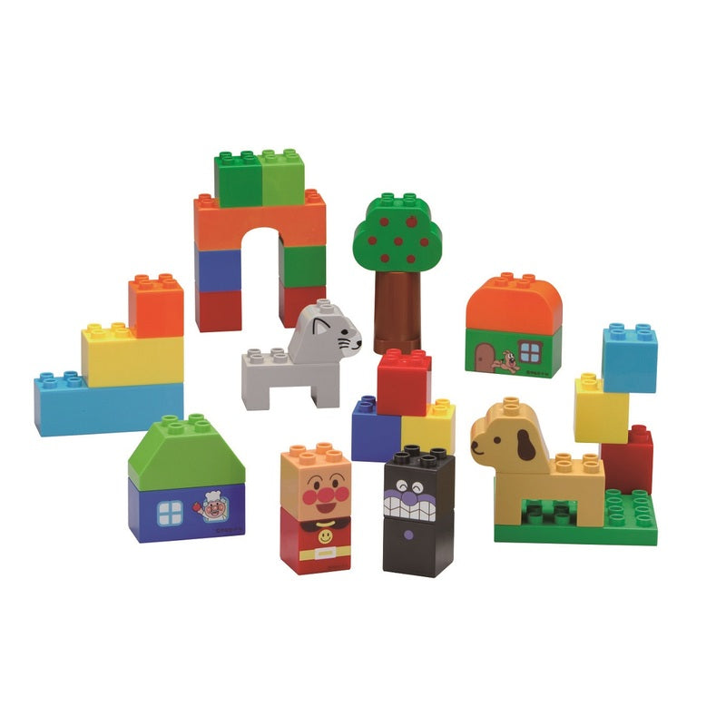 Anpanman First Block Bucket L 1 Set