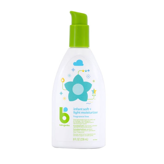 Babyganics infant soft + light moisturizer (Fragrance Free) 236ml