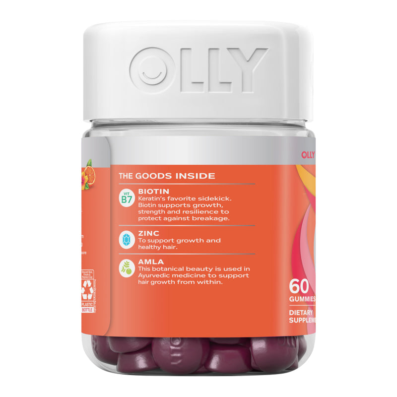 OLLY Heavenly Hair Gummy Supplement 60pcs