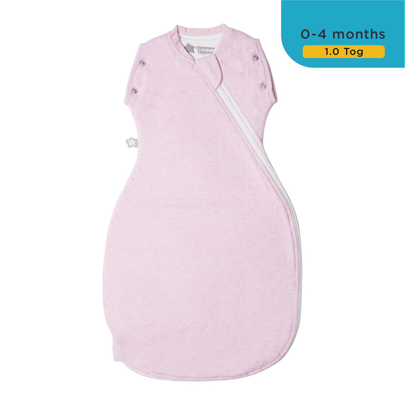 Tommee Tippee Snuggle 0-4 Months 1.0Tog (Pink) 1pc