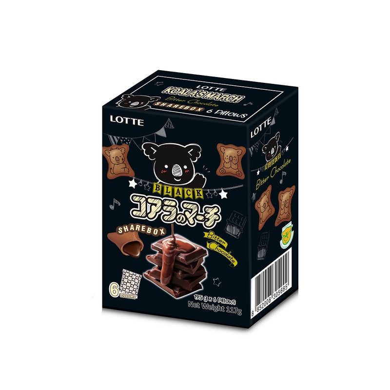 Lotte Koalas Bitter Choco Box 117g